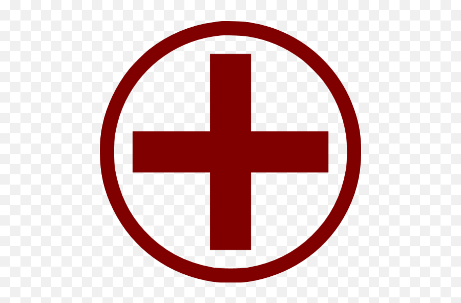 Maroon Hospital 4 Icon - Red Logo Hospital Icon Png,Hospital Icon Free