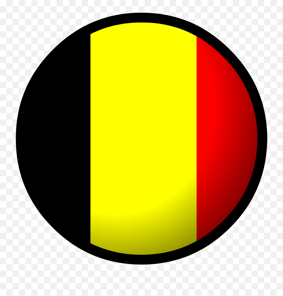Belgium Circle Flag Png Image With - Belgium Circle Flag,Belgium Flag Png