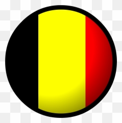 Belgium Circle Flag Png Image With - Belgium Circle Flag,Belgium Flag Png