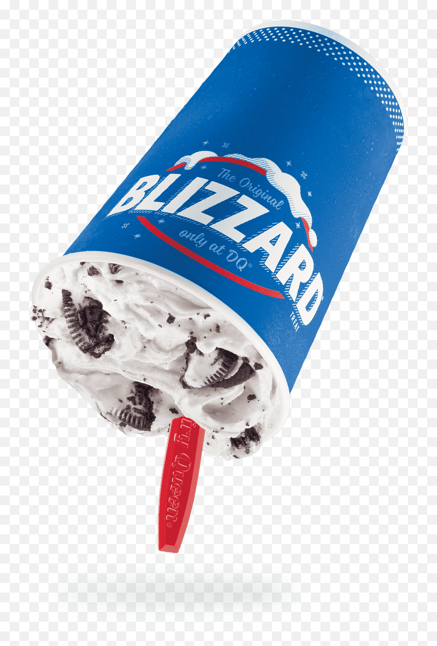 Oreo Cookie Blizzard Treat Dairy Queen Menu - Dairy Queen Oreo Blizzard Png,Oreo Icon Mini