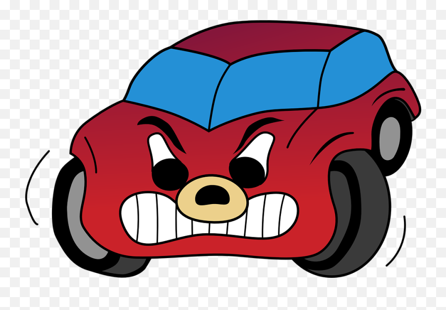 Angry Face Car Png Images Free - Angry Car Clipart,Rage Face Png