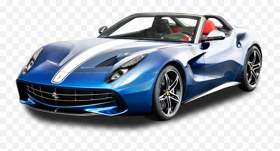 Blue Ferrari F60 America Car Png Image - Ferrari F60 America,Blue Car Png