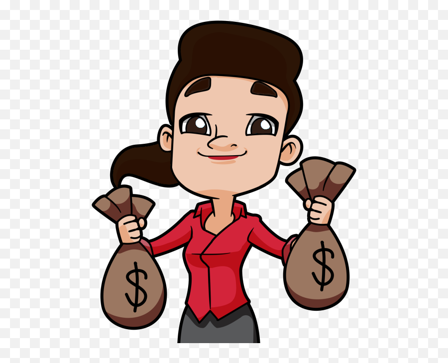 Stunning Cliparts Man Holding Money Clipart Png 31 - Girl With Money Clipart,Money Clipart Png