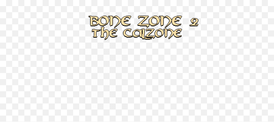 Bone Zone 2 The Calzone U2013 22nd Gm48 - Dot Png,Calzone Icon