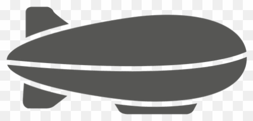 Air Balloon Plane Icon Transparent Png U0026 Svg Vector - Zeppelin Vector Png,Plane Icon For Facebook