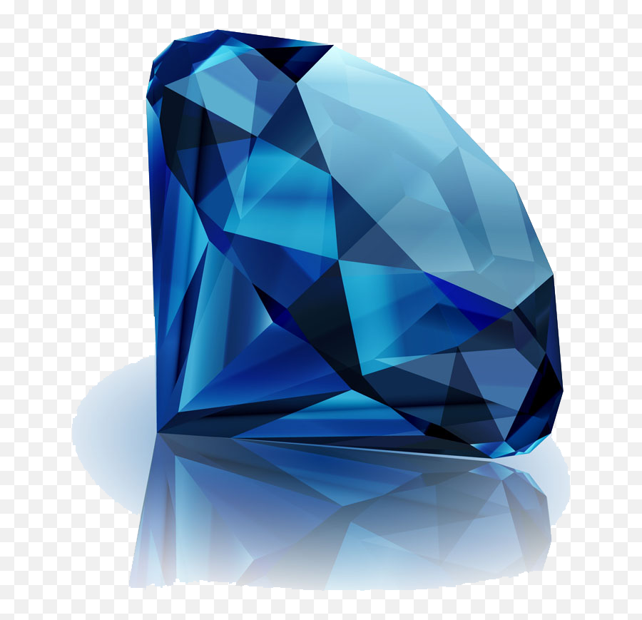 Blue Diamond Gemstone Gem Jewellery - Diamond Blue Gem Png,Gemstone Png