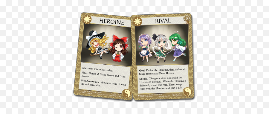 Danmaku Rulebook - Techhenzy Danmaku Board Game Roles Png,Utsuho Reiuji Icon