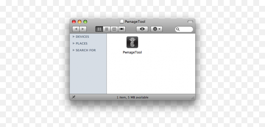 How To Jailbreak Iphone 3g 221 With Pwnage Tool - Technology Applications Png,Folder Mount Icon