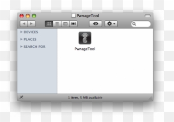 How To Jailbreak Iphone 3g 221 With Pwnage Tool - Technology Applications Png,Folder Mount Icon