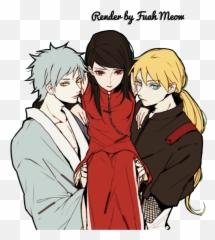 Sarada And Boruto Mitsuki Naruto - Boruto X Mitsuki X Sarada Png,Boruto Png