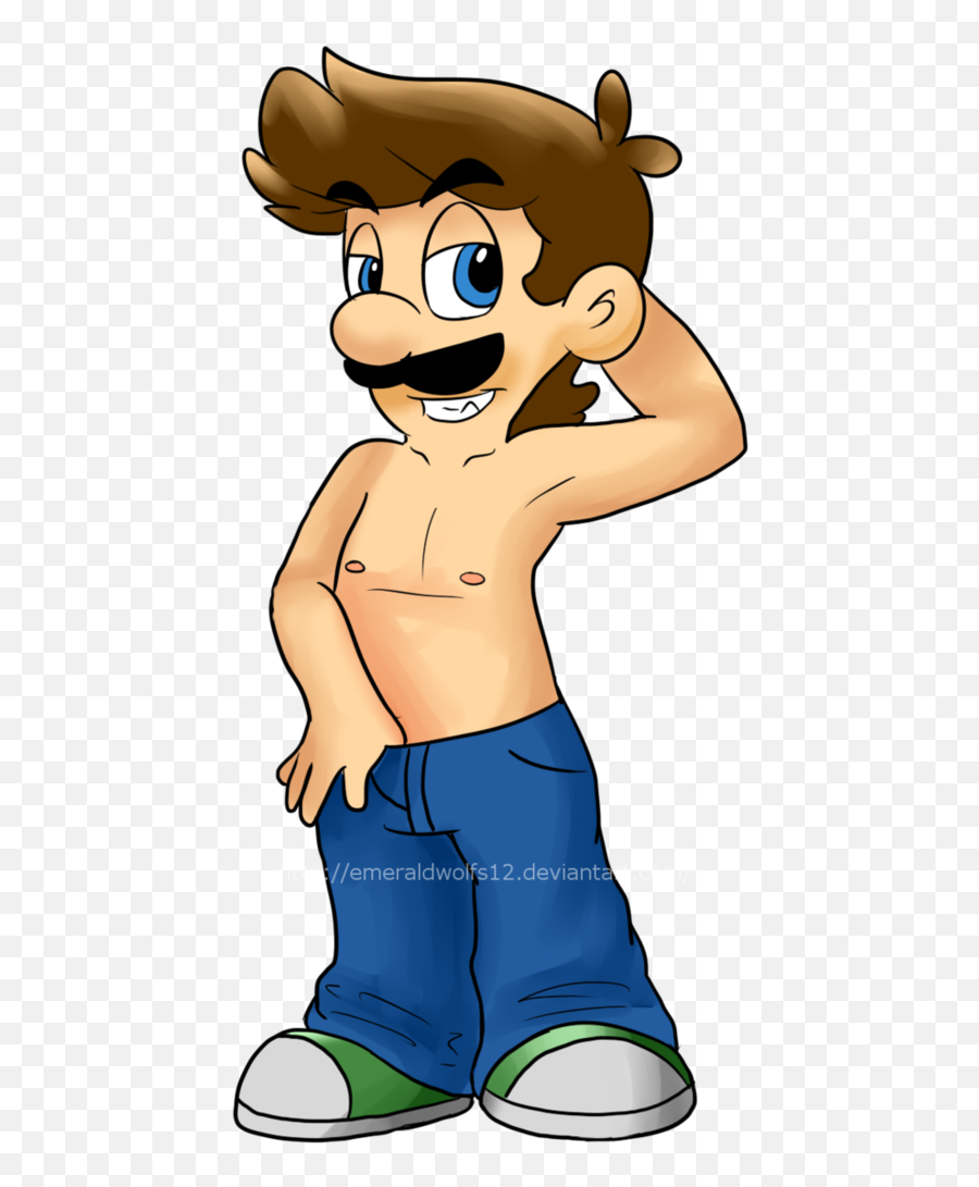 Bikini Luigi - Sexy Mario And Luigi Png,Luigi Head Png