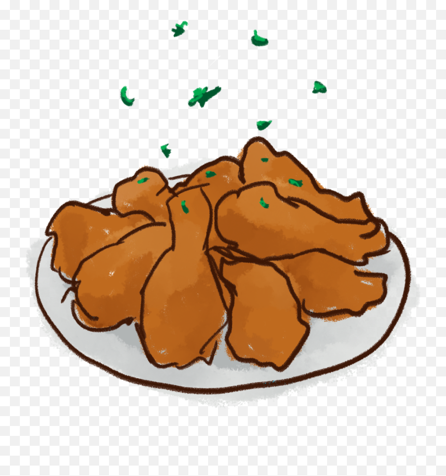 Png - Fried Chicken Cartoon Png,Fried Chicken Png