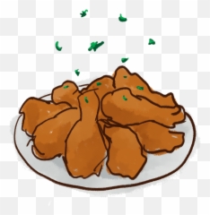 Png - Fried Chicken Cartoon Png,Fried Chicken Png