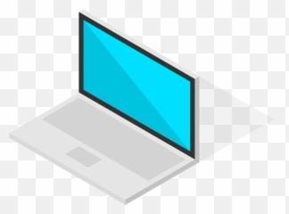 Laptop Isometric Technology - Free vector graphic on Pixabay Clipart Png Transparent