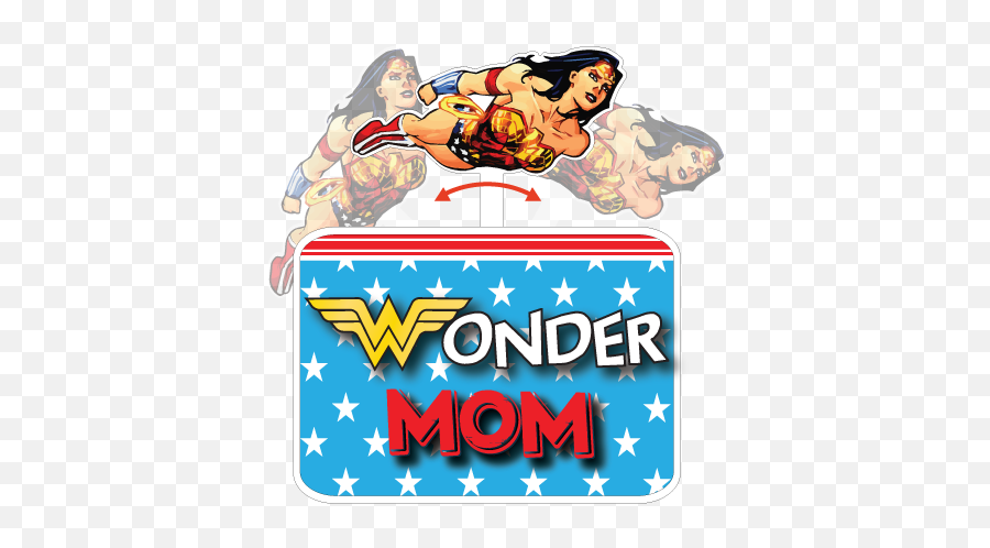 Wonder Mom - Motheru0027s Day U2014 Jj Printing Png,Mom Png