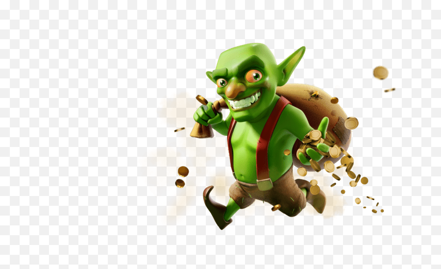 Download Goblin Clash Of Clans - Goblin Clash Of Clans Png,Goblin Transparent