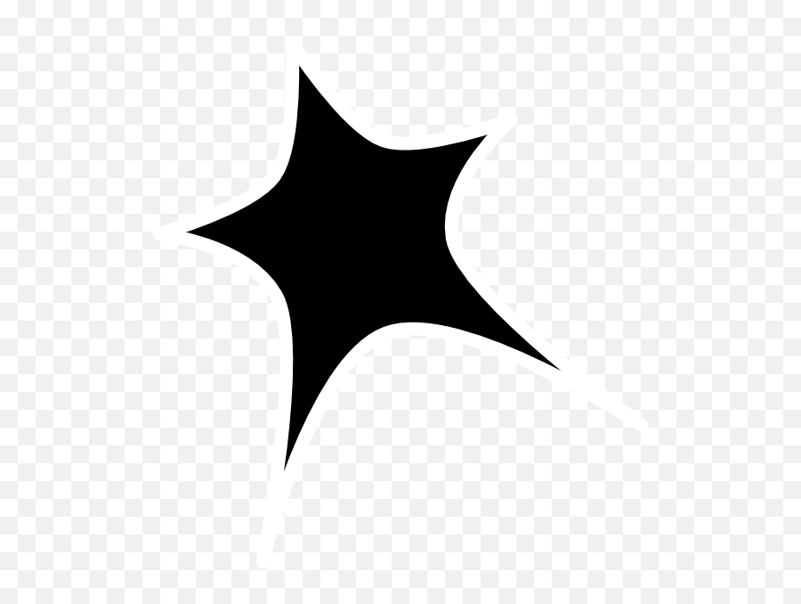Download Hd Star Outline Black And White - Stars Vector Black And White Starry Clipart Png,Stars Vector Png