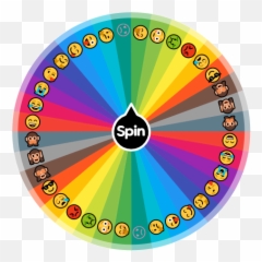 Spin And Act Like Emoji - The Wheel Challenge Ideas png