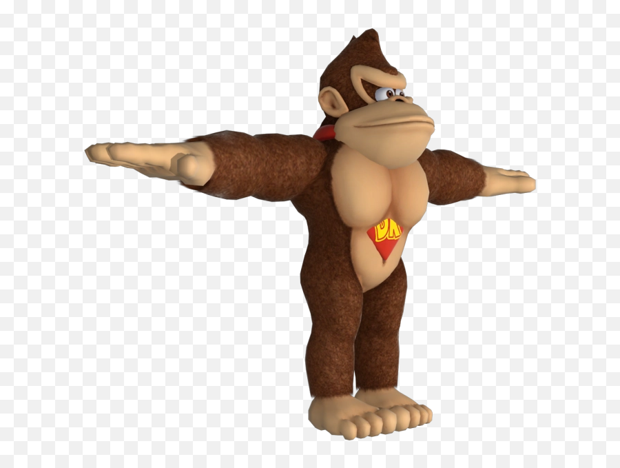 Donkey Kong Png Free Download - Donkey Kong T Pose Png,Diddy Kong Png