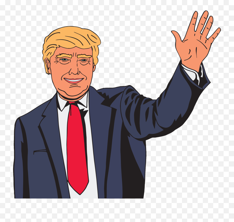 Donald Trump Png Picture - Cartoon Drawing Of Trump,Trump Png
