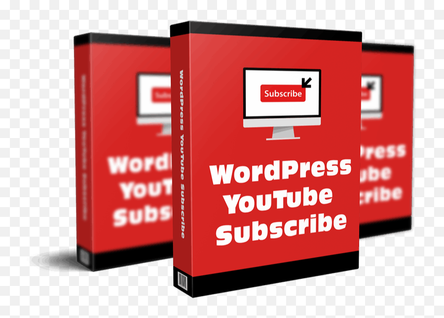 Wordpress Youtube Subscribe - Graphic Design Png,Youtube Subscribe Transparent