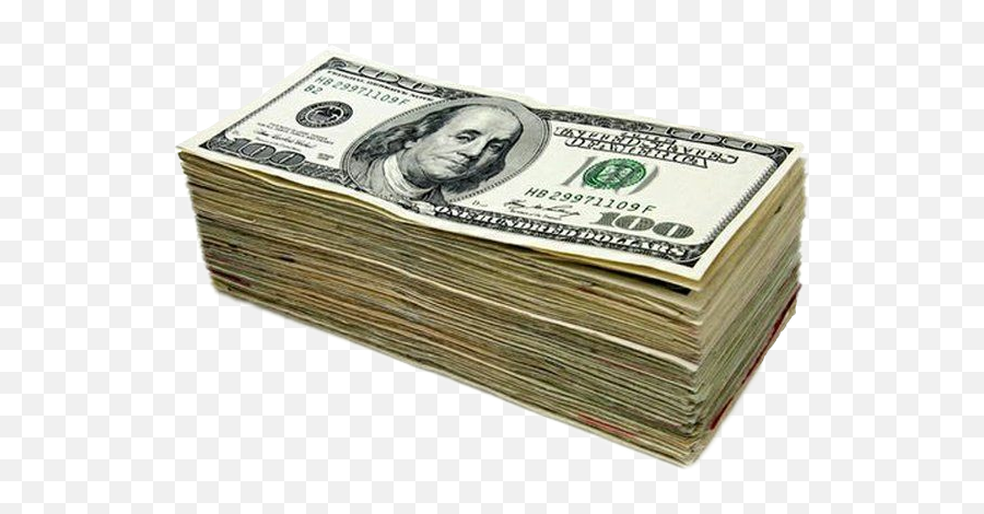 Money Stacks Bands Dinero Hundreds - Stack Of Money Transparent Background Png,Money Stacks Png