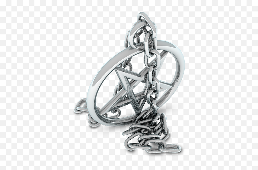 Silver Pentacle Icon - The Dresden Files Icons Softiconscom Dresden Files Icon Png,Pentacle Png