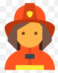 Firefighter Clipart Lady - Fireman Icon Png Transparent East Side Gallery,Firefighter Png