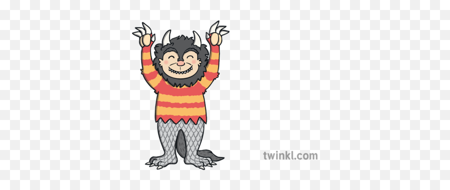 Wild Thing One Where The Things Are Story Fiction - Cartoon Png,Where The Wild Things Are Png