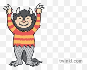 Wild Thing One Where The Things Are Story Fiction - Cartoon Png,Where The Wild Things Are Png