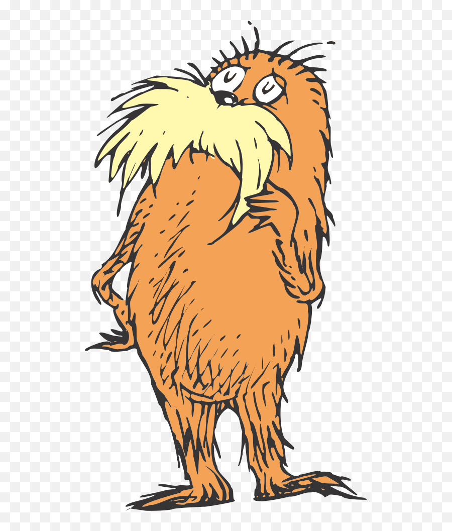 Rondaderk - Com Dr Seuss Characters The Lorax Clipart Dr Seuss The Lorax Png,Lorax Png