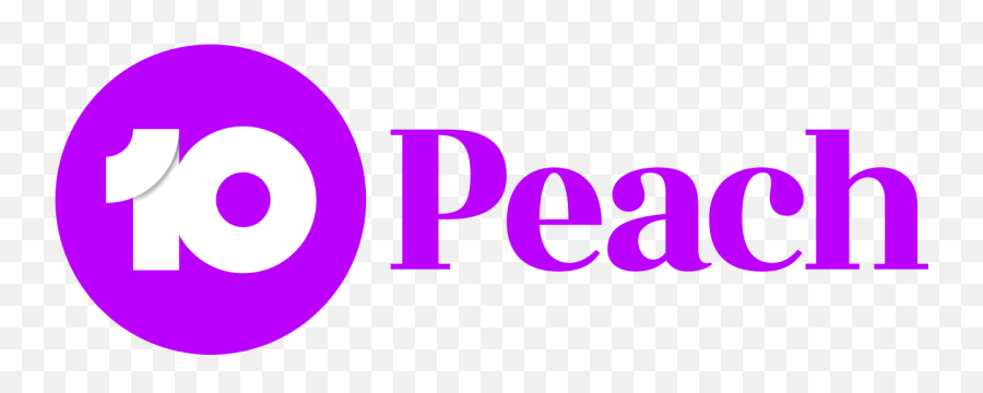 10 Peach Logo 2018 - Channel 10 Peach Logo Png,Peach Png