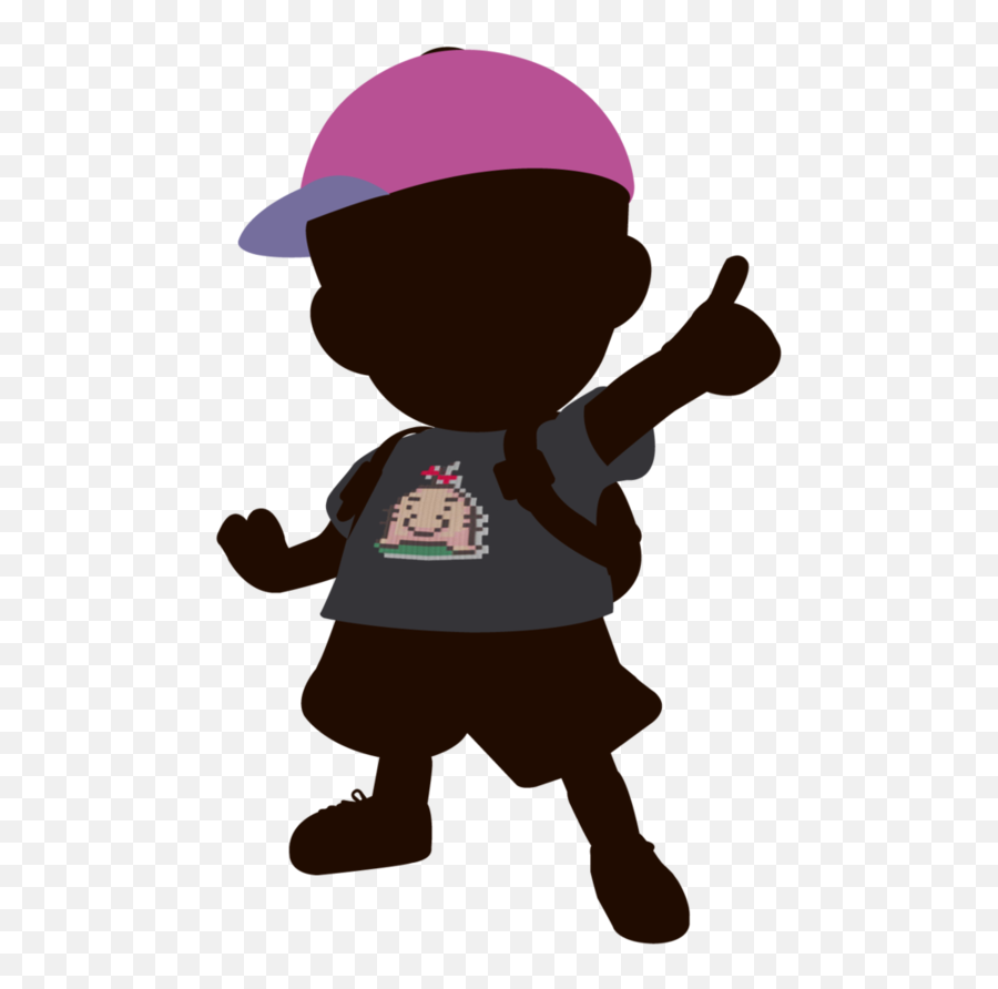 Mr Saturn Transparent U0026 Png Clipart Free Download - Ywd Smash Bros Character Silhouettes,Ness Png