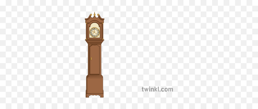 Grandfather Clock General Illustrations Secondary - Clock Tower Png,Grandfather Clock Png