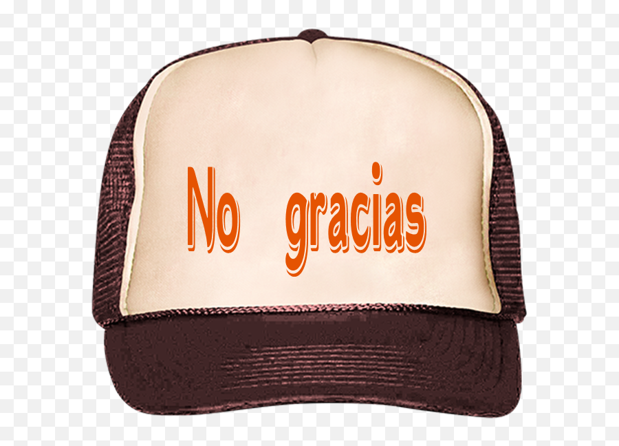 No Gracias Trucker Hat - Baseball Cap Png,Gracias Png
