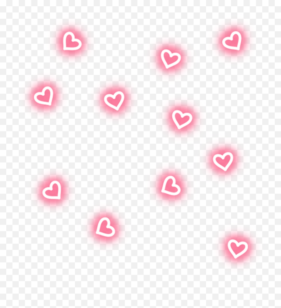 kawaii #cute #heart #hearts #black #overlay #png #tumblr