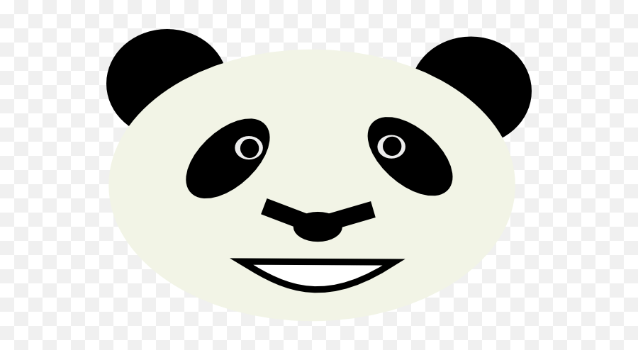 Download Clipart Panda Face - Giant Panda Png,Panda Face Png