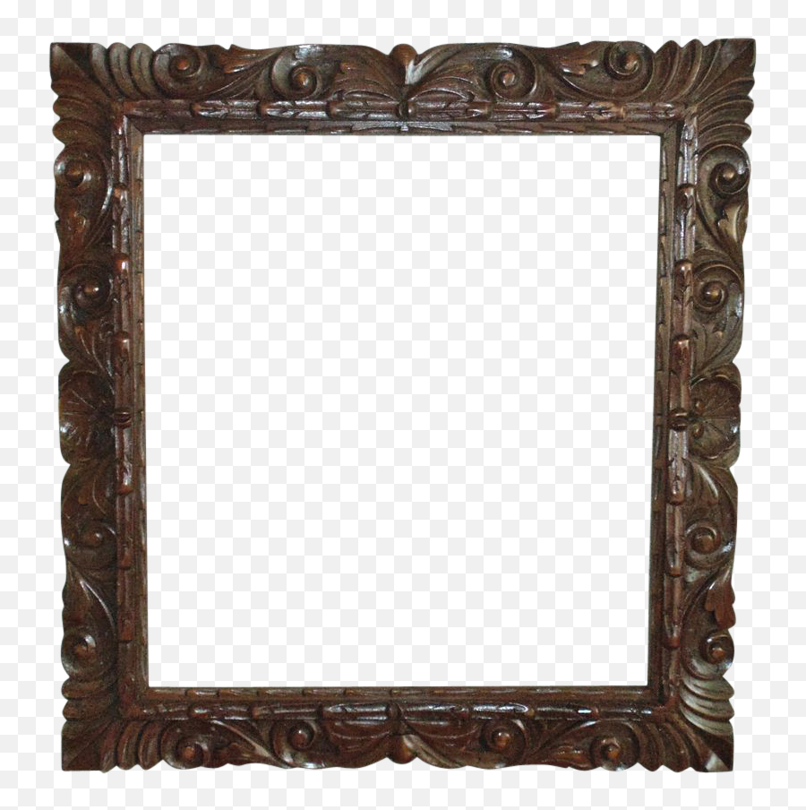 Antique Wooden Frame Png 4 Image - Wooden Painting Frame Png,Wooden Frame Png
