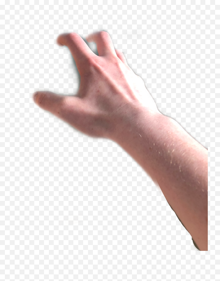 First Person Hand Sticker - Transparent First Person Hand Png,Hand Reaching Out Png