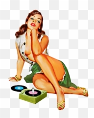 Download Pin Up Sexy Hd Png - Pin Up Png,Pin Up Girl Png