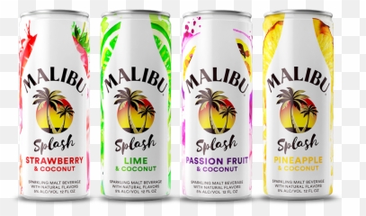 New Malibu Splash Canned Cocktails Are - png