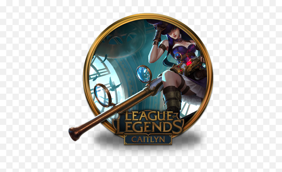 League Of Legends Icon Download - League Of Legends Caitlyn Pictogram Png,League Of Legends Icon Png
