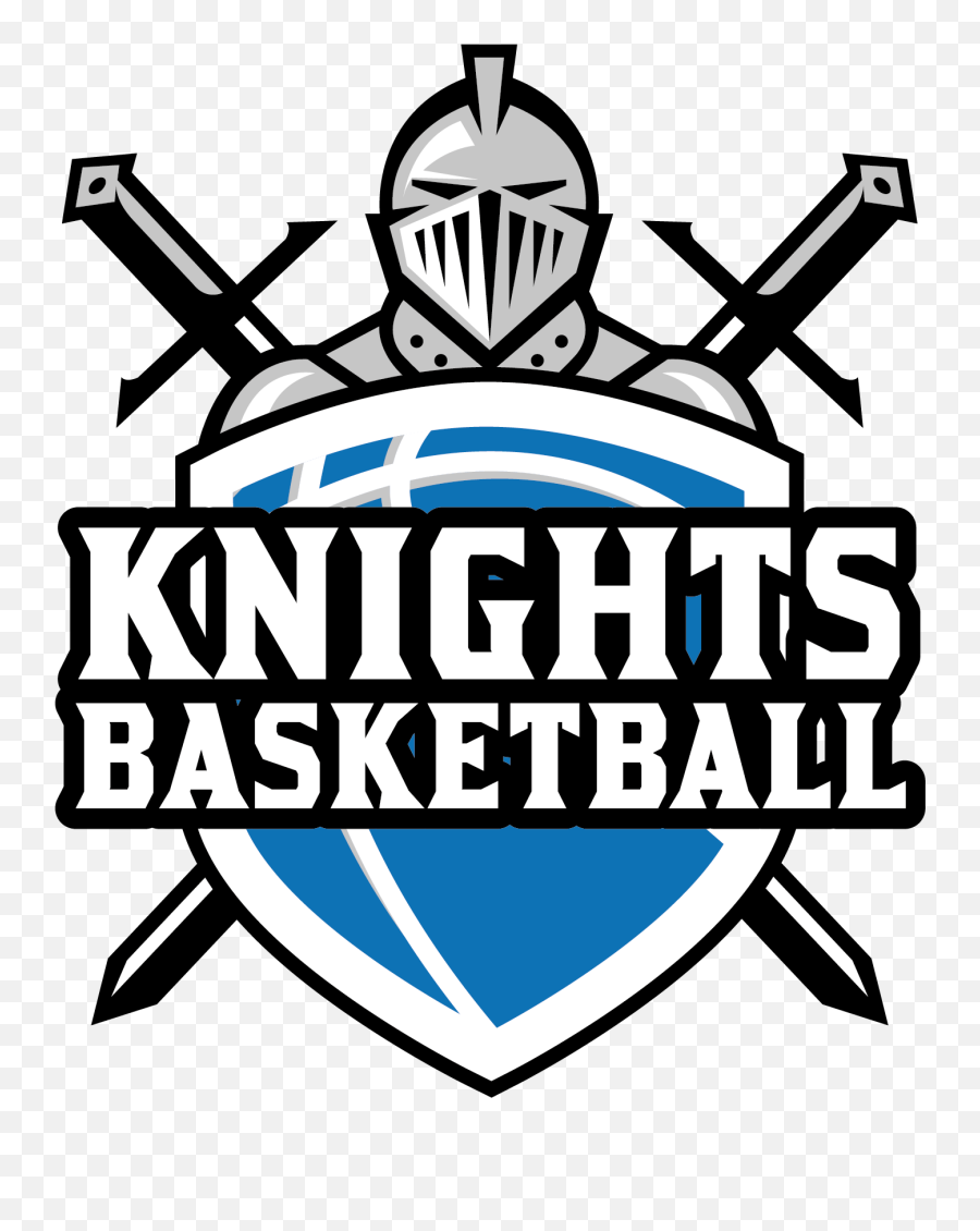 Knights Basketball Logo Final 160617 - Knights Basketball Logo Ideas Png,Basketball Logo