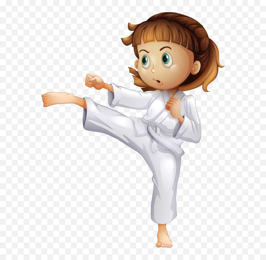 Ninja Clipart Karate Transparent Free For - Brave Girl Clipart Png,Karate Png