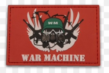 Pvc Patch - Skull Png,War Machine Logo