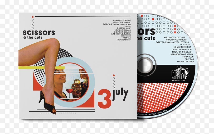 Scissors 3july Digipak Mockup Cover - Optical Disc Png,Tonight Png