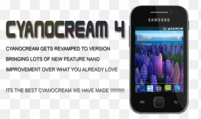 Galaxy Y Roms Apps And Games Cyanocream 4 - Smartphone png