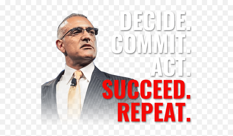 Tim Grover - Tim Grover Decide Commit Act Succeed Repeat Png,Grover Png