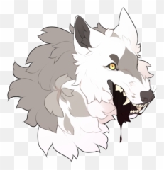 Wolf Skull Png - Fictional Character,Wolf Skull Png