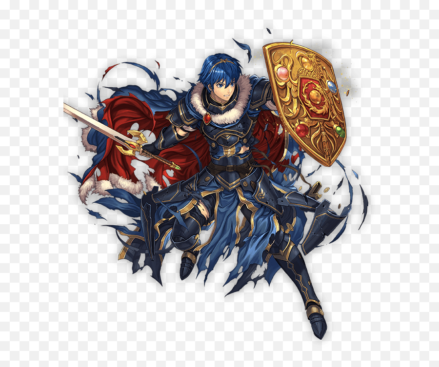 Meet Some Of The Heroes Fe - Marth Damaged Png,Marth Transparent